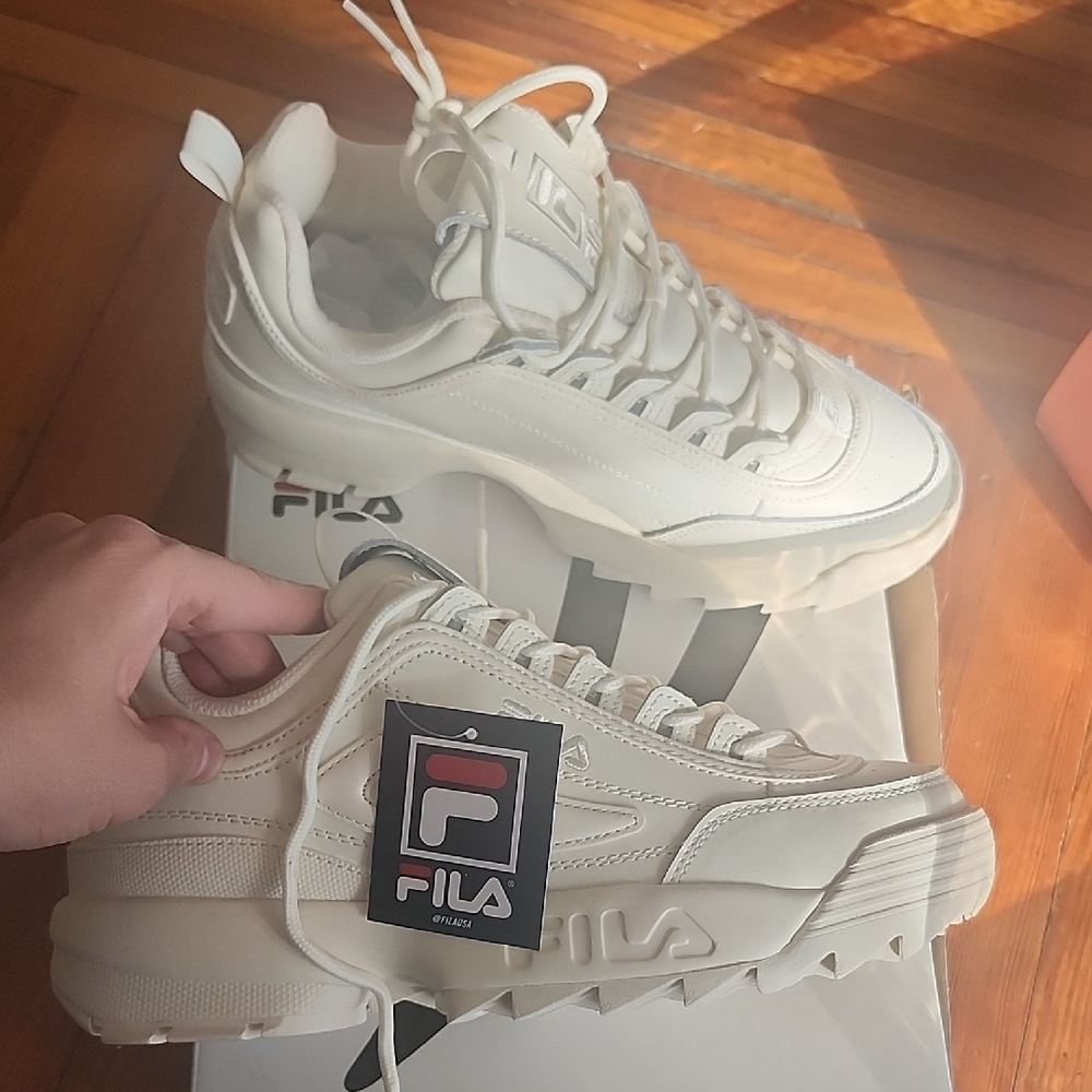 Fila Cream Sneakers